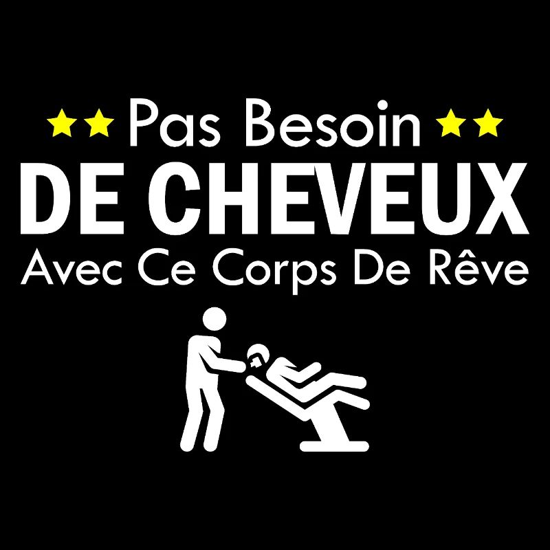 Pas besoin de cheveux avec ce corps de rêve
