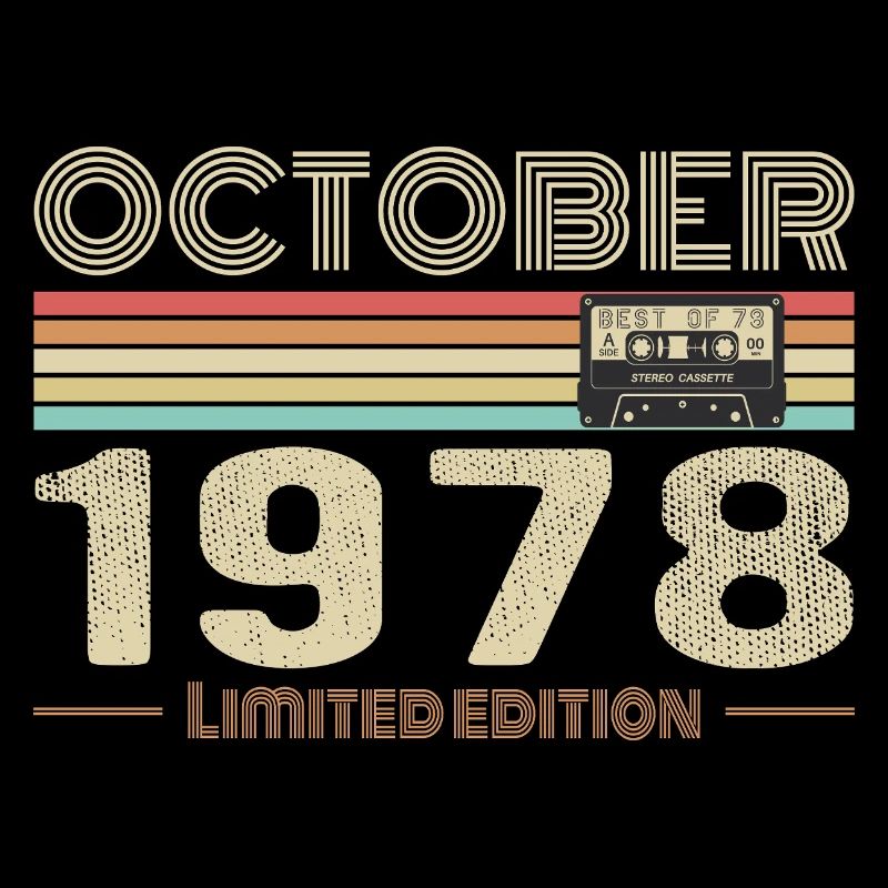 Anniversaire octobre 1978 - Birthday october 1978O