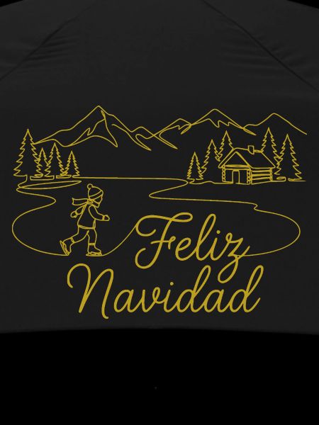 Feliz Navidad Winter landscape wintry