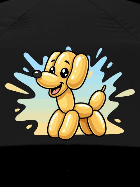 Balloon dog in sunlight
