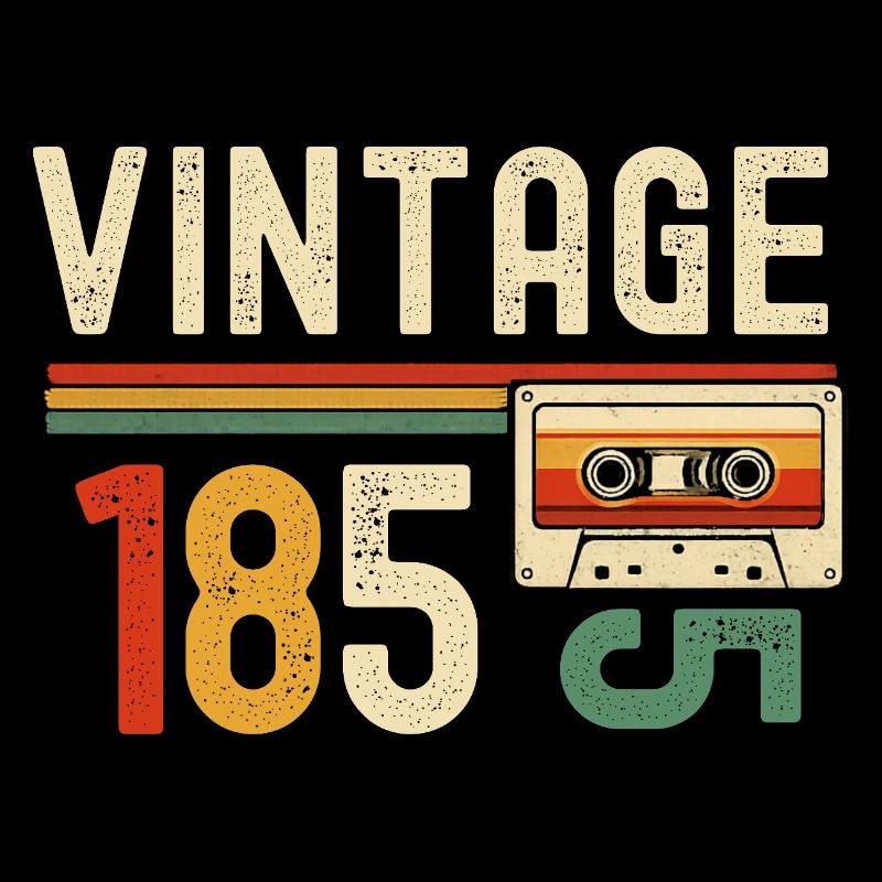Vintage 185 Cassette Stripe