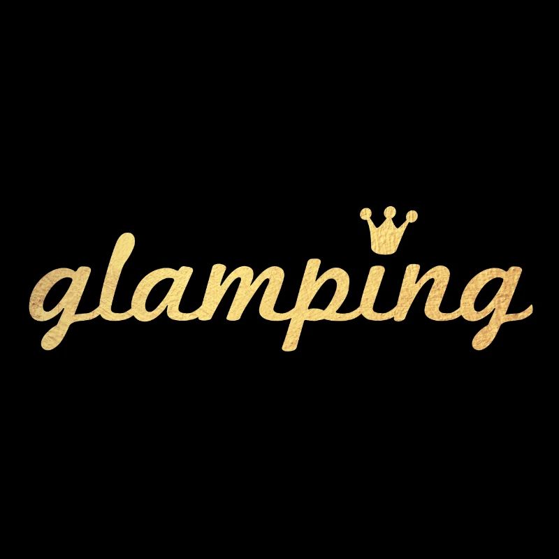 Glamping Camping Luxury Camping Gold Holiday Crown