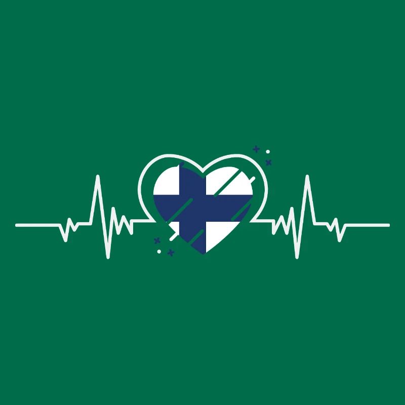 Finnland Herzfrequenz-Ticket Geschenk