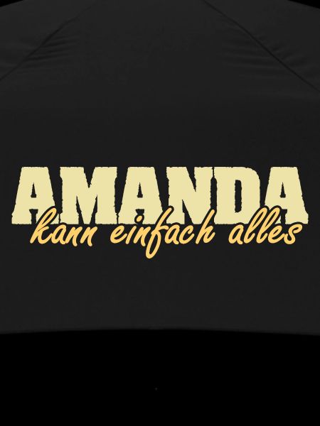 Amanda als Spruch