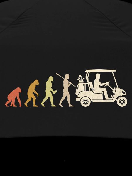 Golfwagen-Evolution Lustiges Golfer-Geschenk