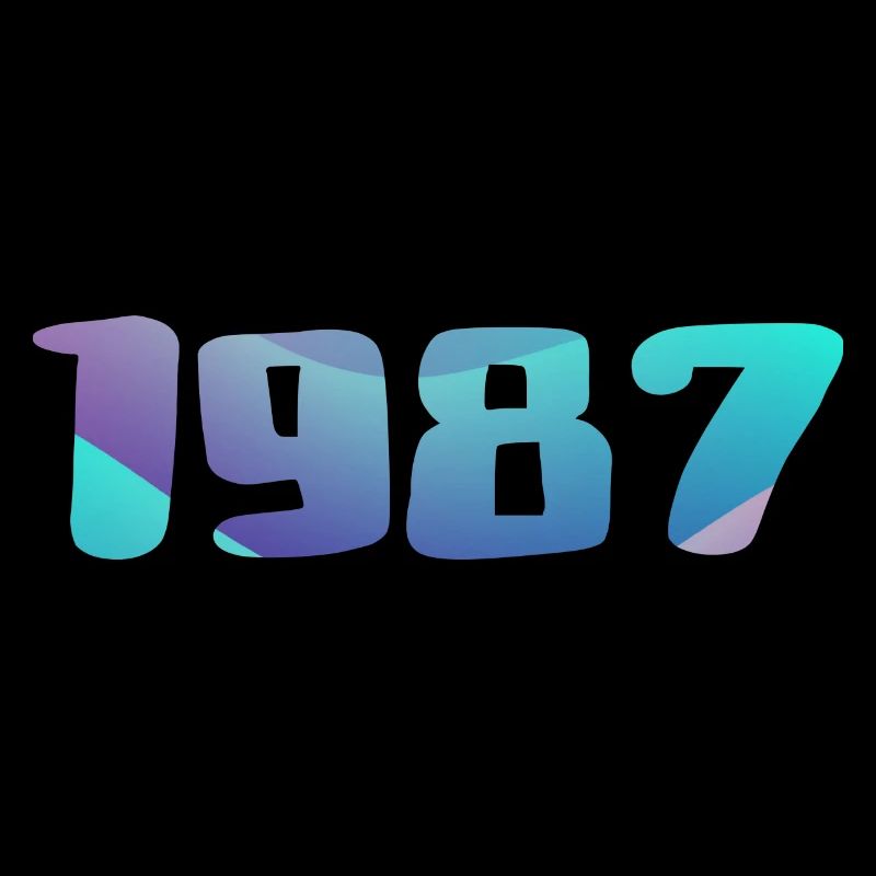 Birthday Gift 1987 Vintage 1987 Retro 1987