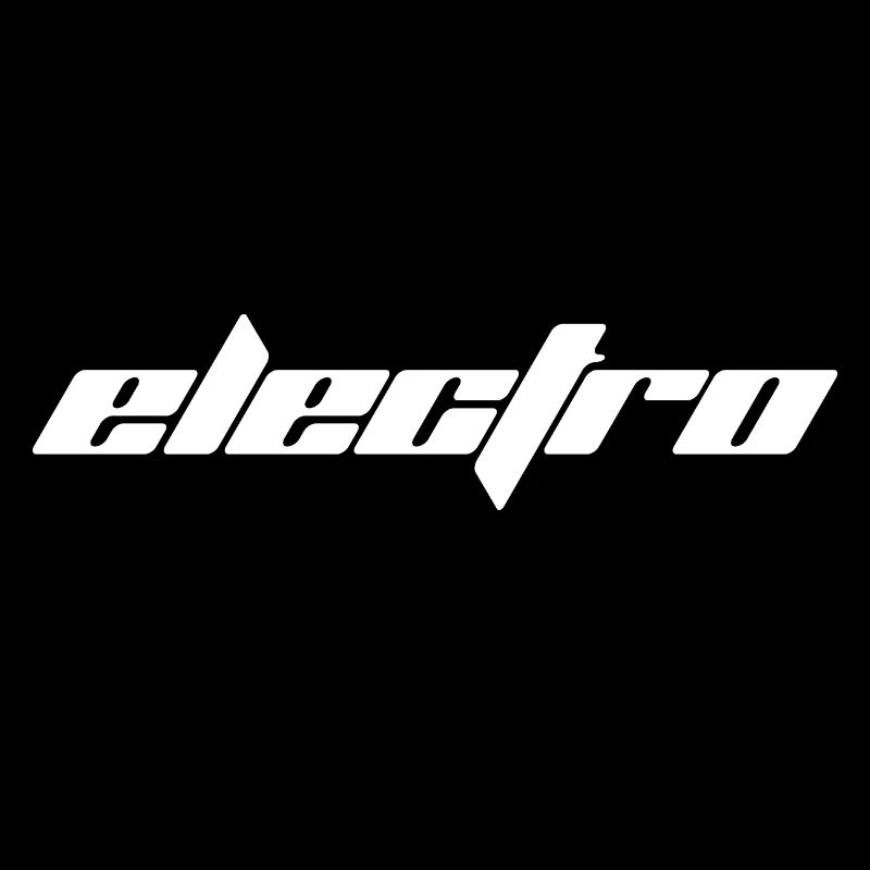 Electro music logo design