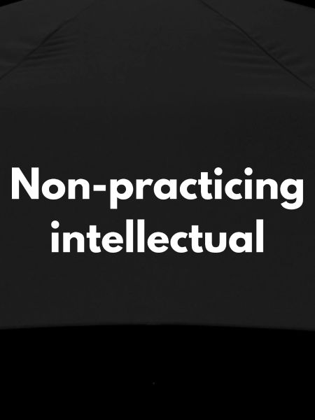 Non-Practicing Intellectual - Funny Academic