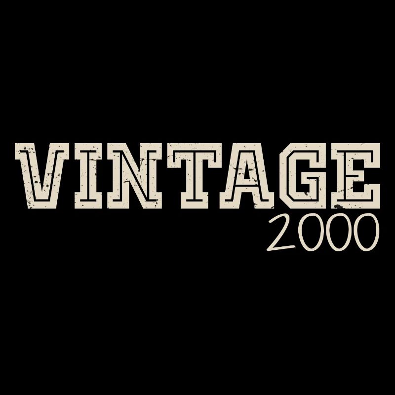 Vintage 2000 Original 2000 Rétro 2000 Cadeau 2000