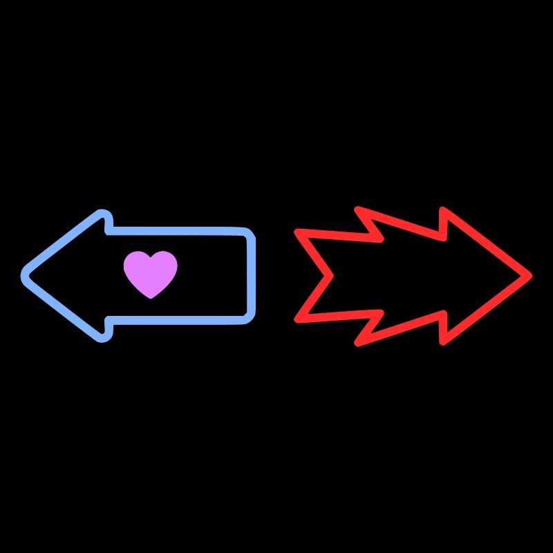 Arrows Direction Love Quarrel
