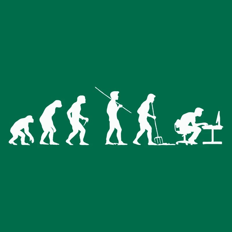 Evolution Programmer Computer Geek