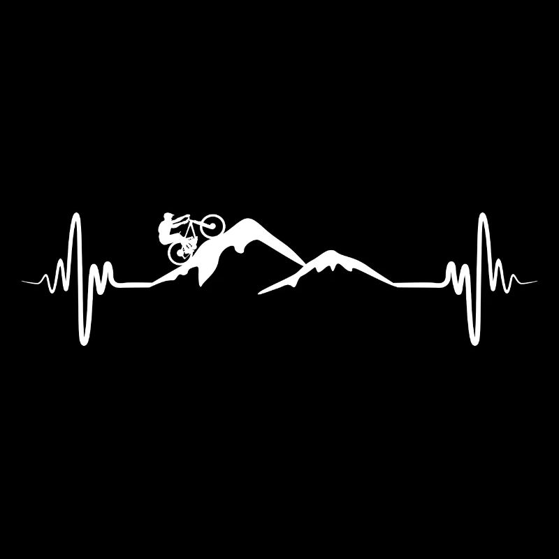 Mountain bikers heart palpitations