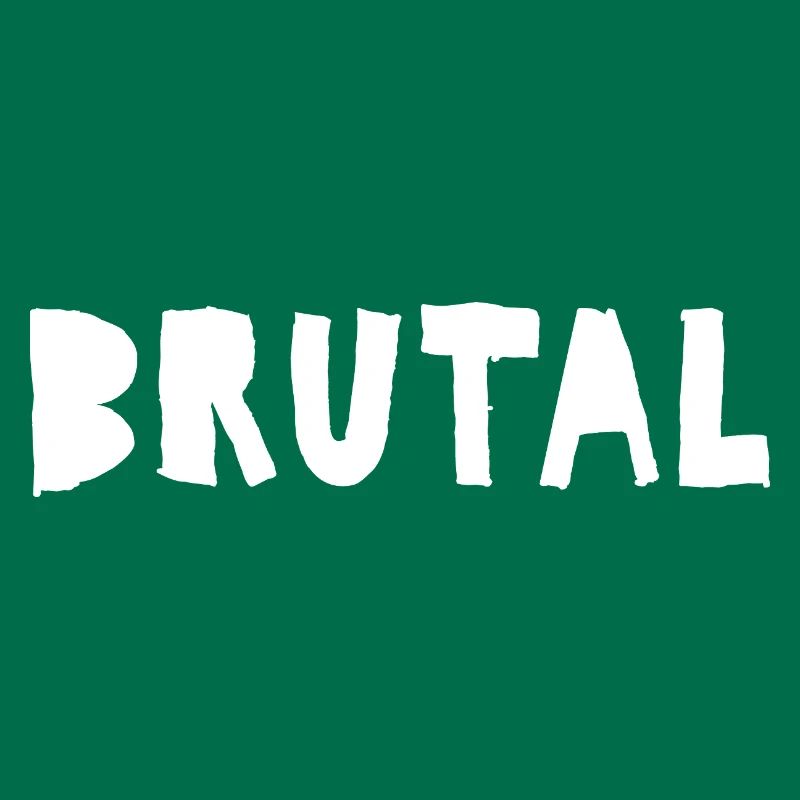 Conception brutale du logo Daged Bold