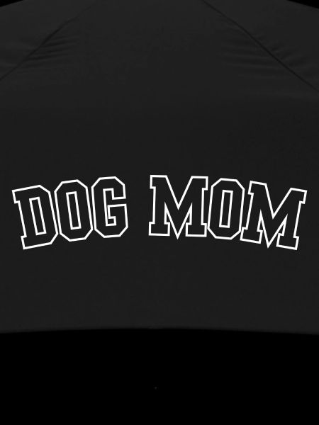Dog Mom Bold Block Lettering