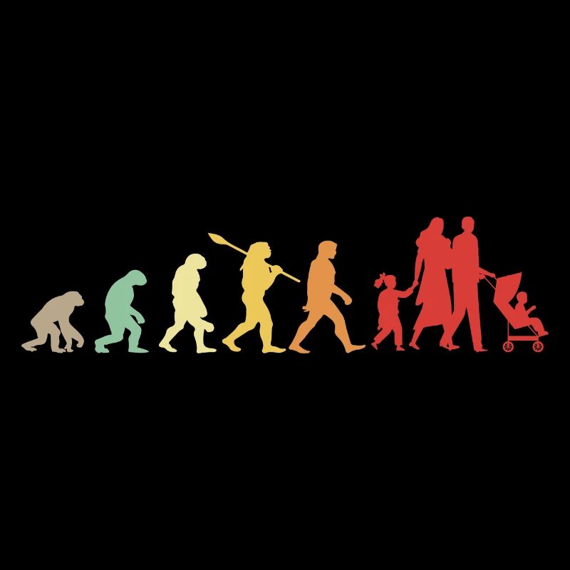 Évolution Famille - Cadeau D'anniversaire Famille