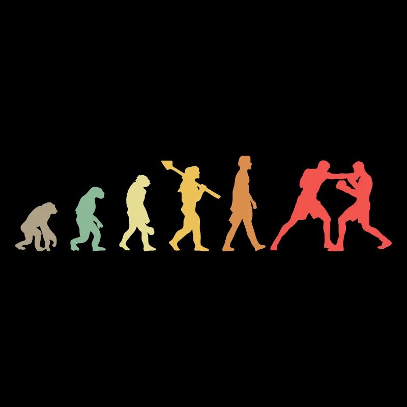 Boxing Evolution Boxen Entwicklung Retro