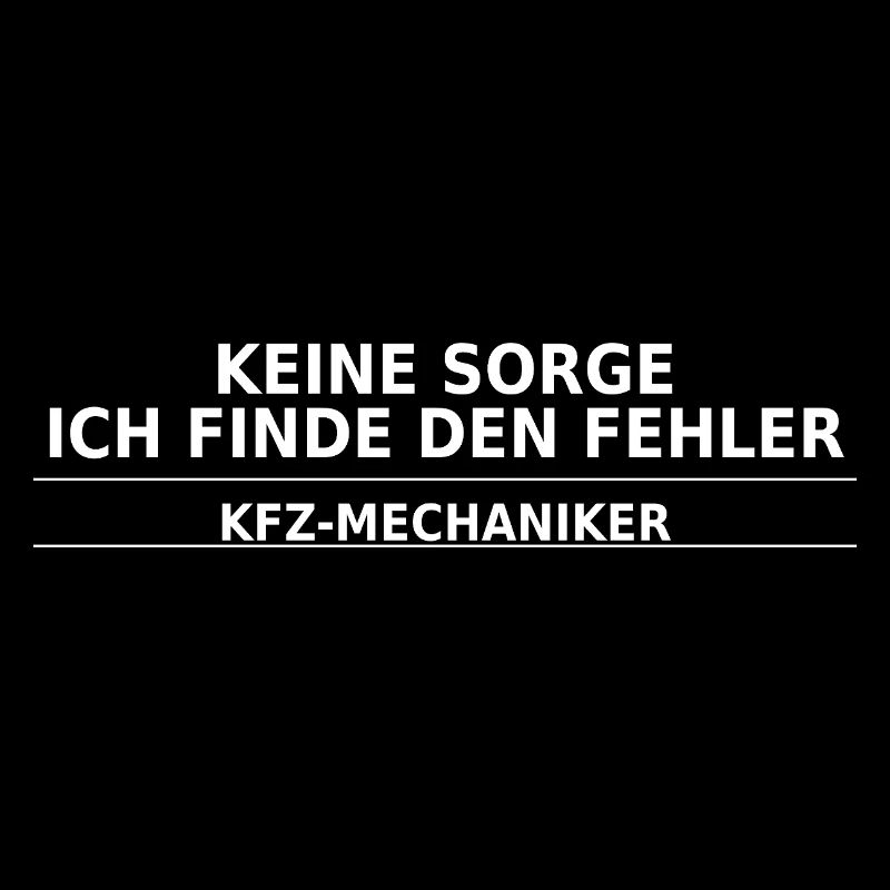 Keine Sorge, ich finde den Fehler – KFZ-MECHANIKER