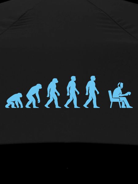 Evolution zur Büroarbeit