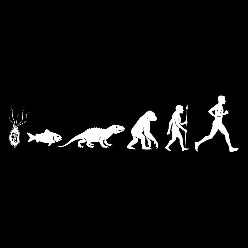 Evolution Run Fitness Silhouette