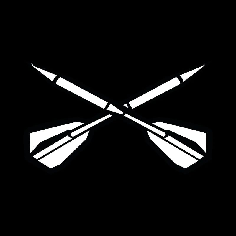 Croix de fléchettes