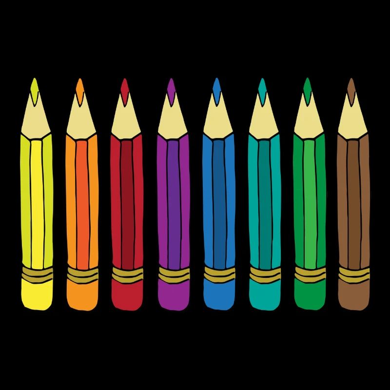 colored pencils