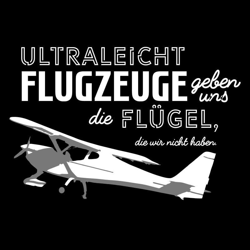 Ultraleichtflugzeug UL Pilot Flugzeug Flieger