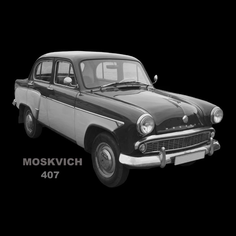 Moskvich 407 URSS Russie Oldtimer Ostalgie