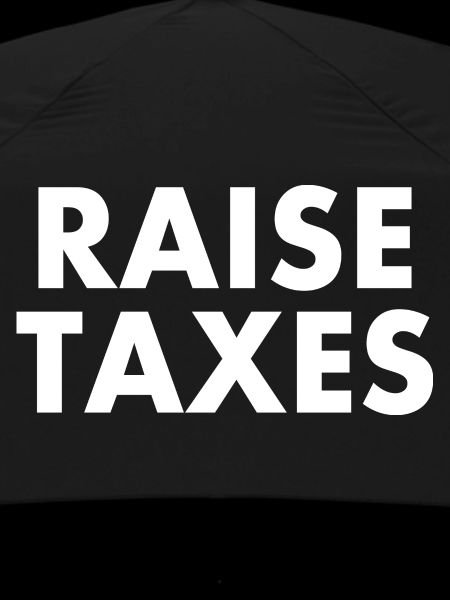 Raise taxes