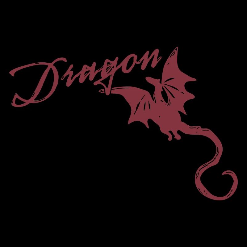 Dragon Drache – Vectorgraphic