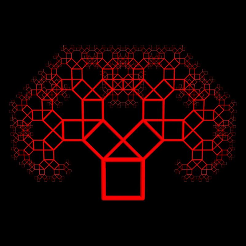 Pythagorasbaum rot