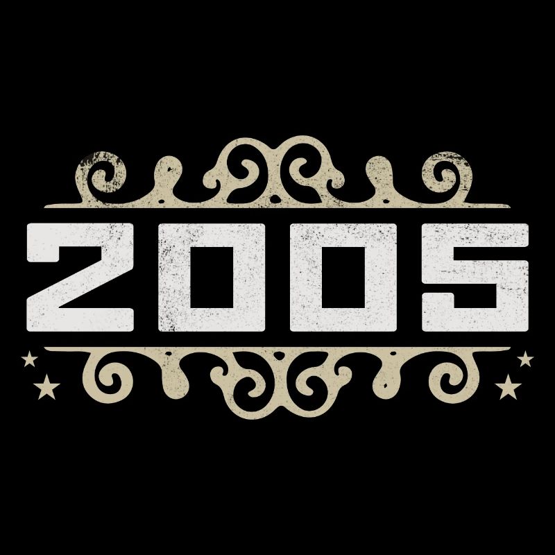 Millésime 2005 Rétro Anniversaire 2005 Millésime 2005