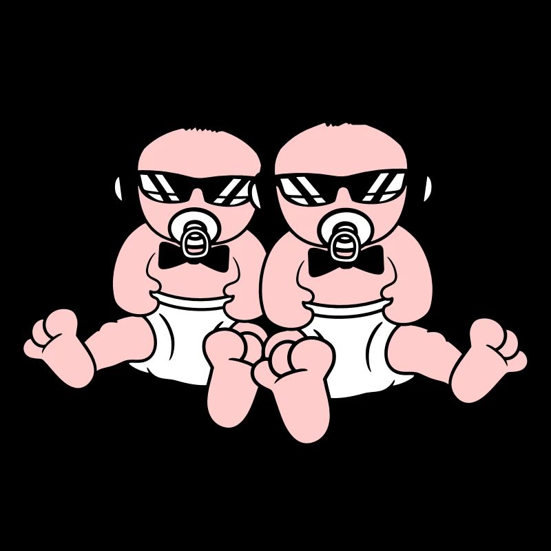 Babies Cool 2 DJ Cute Toddlers Team Brothers Crew