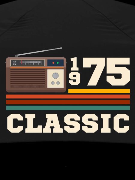 Anniversary 1975 retro classic
