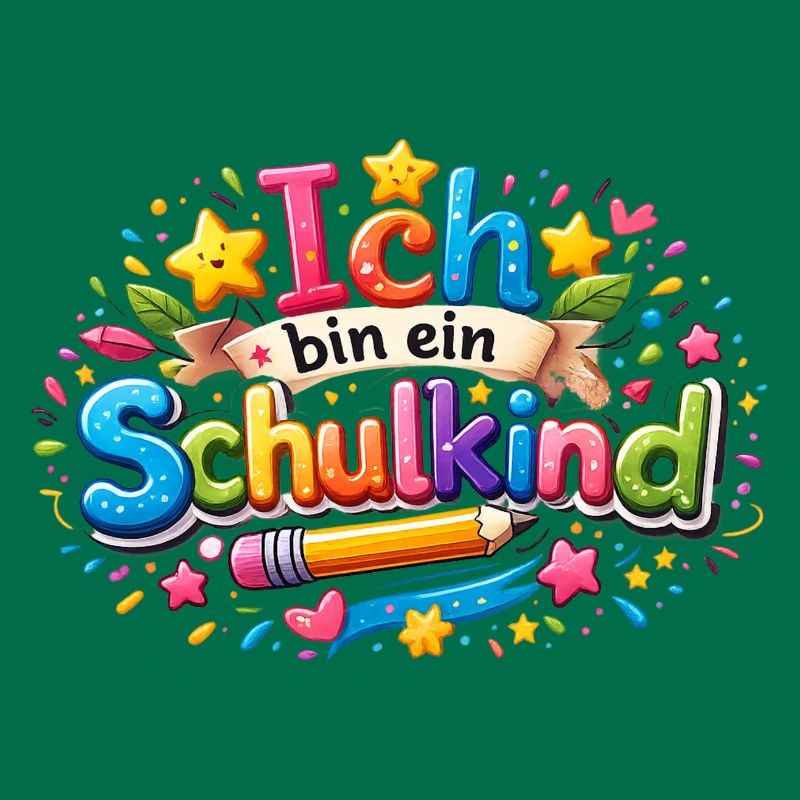 Ich bin ein Schulkind Einschulung Geschenk