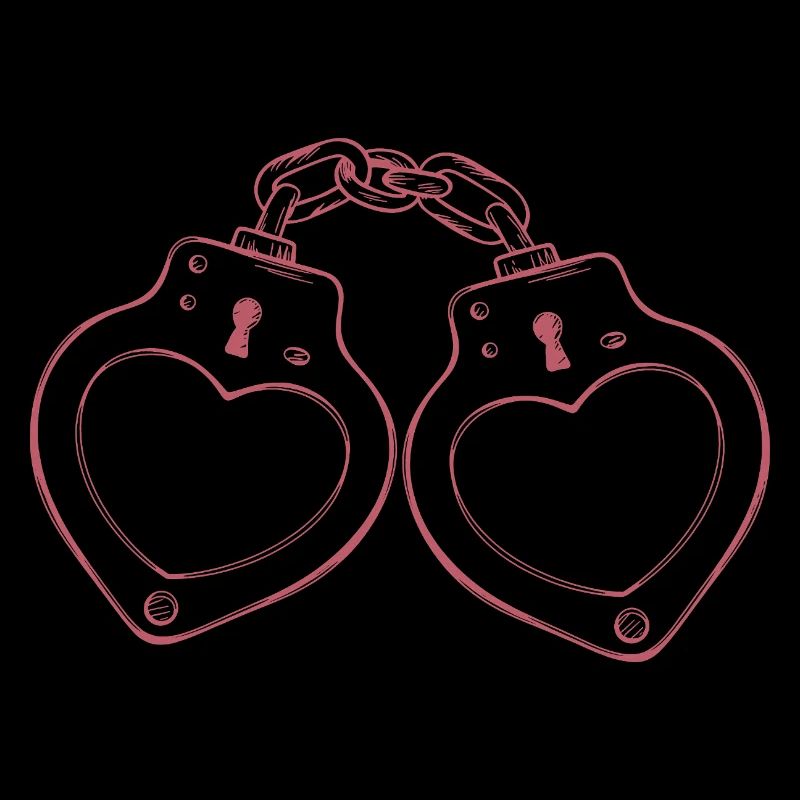 Handschellen Herz Liebe