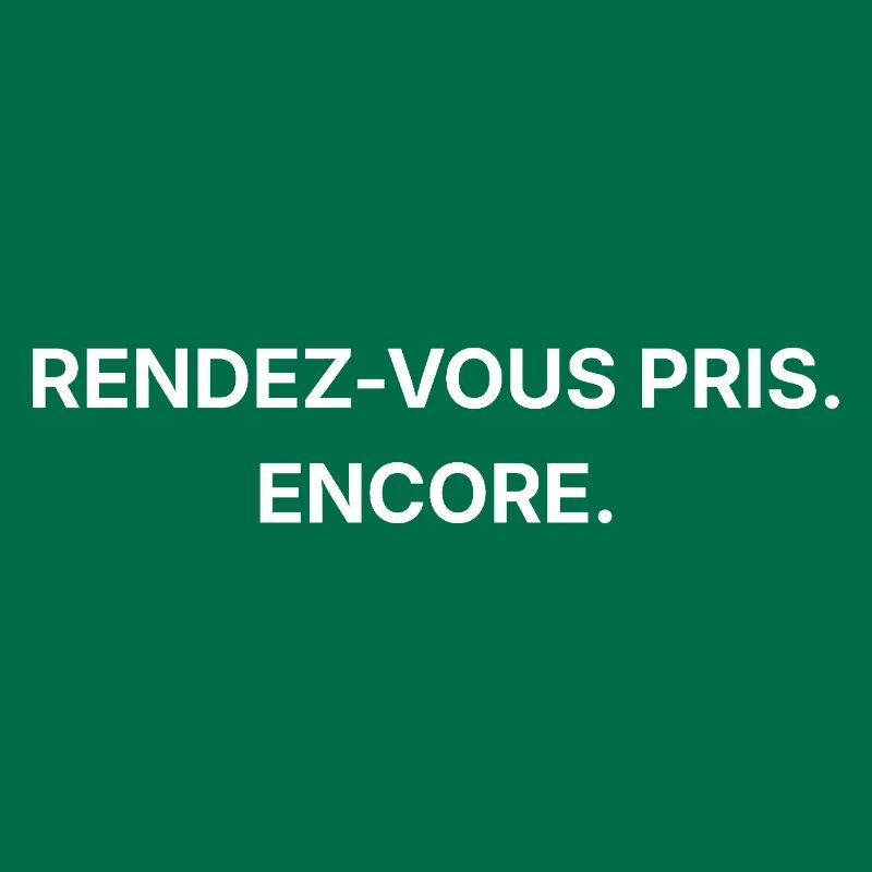 Ein Termin wurde vereinbart. Noch einmal