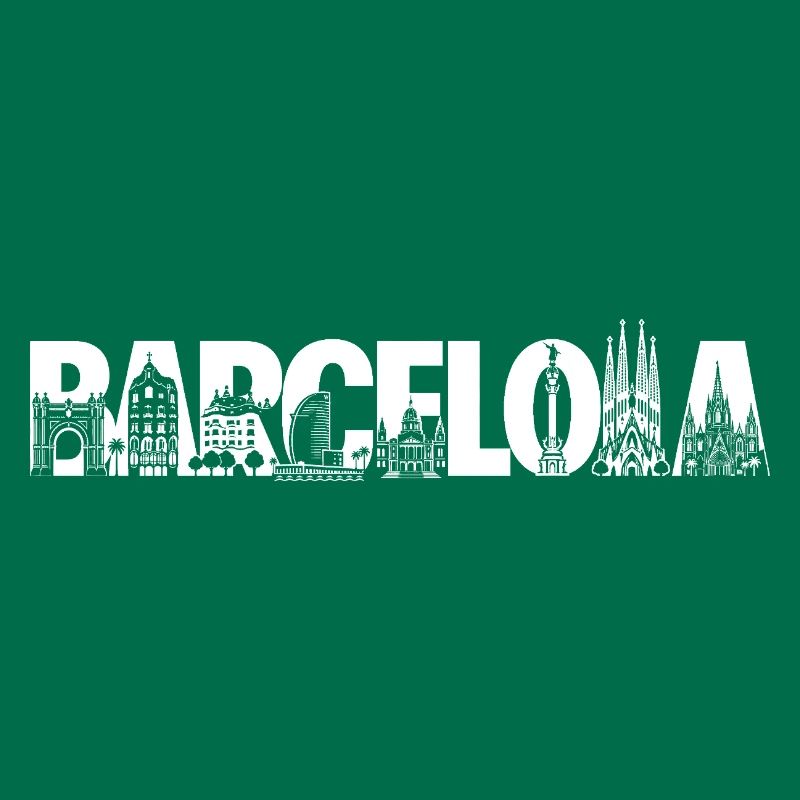 Barcelone, Espagne, Catalogne, Coucher de soleil