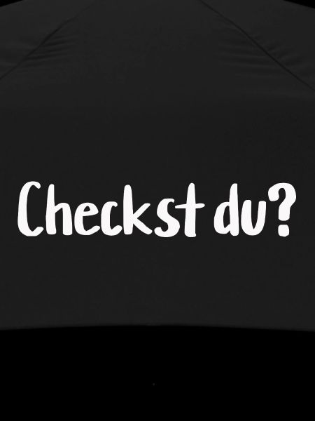 Do you check?