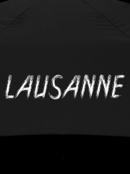 Lausanne Brush Script Emblem