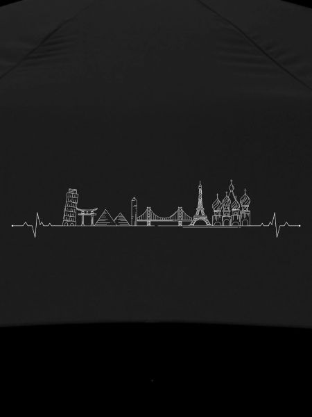 Heartbeat landmarks skyline