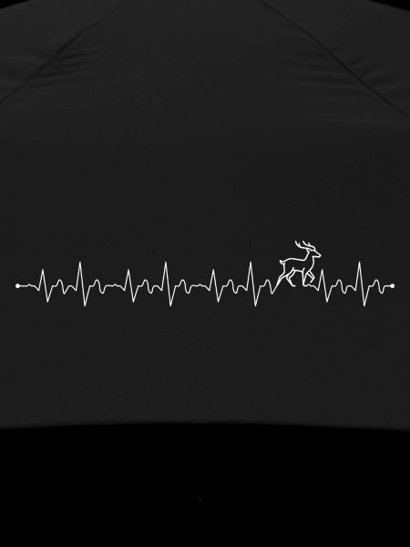 Heartbeat Line with Lightning Accent