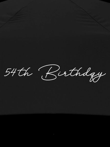 54th birthday