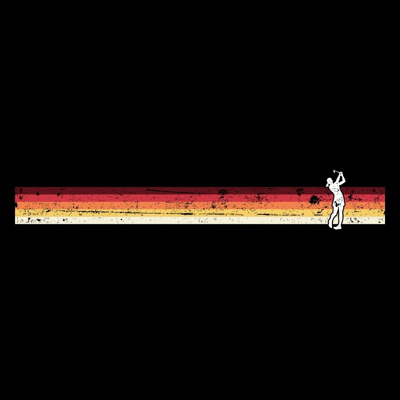 Retro Sunset Dance Silhouette