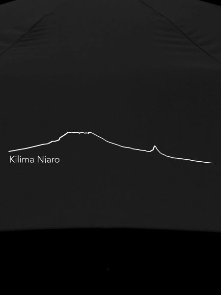 Mount Kilimanjaro outline