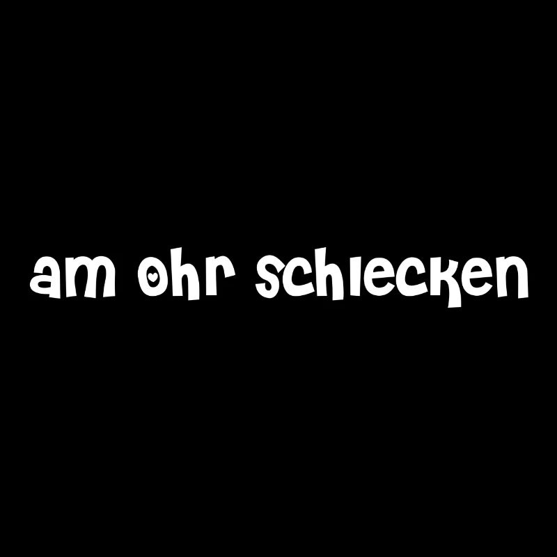 am Ohr schlecken