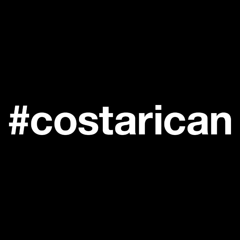 Kostarika Costa Rican Hashtag