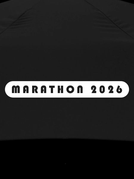 Marathon 2026 lettering