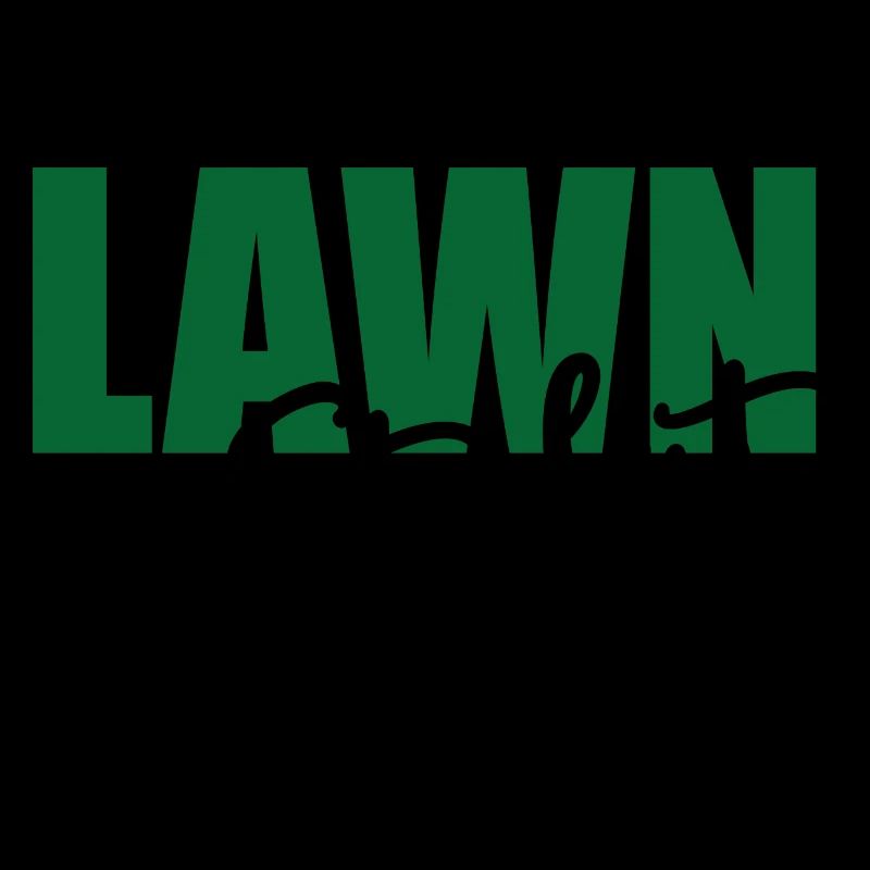 Mowing the lawn