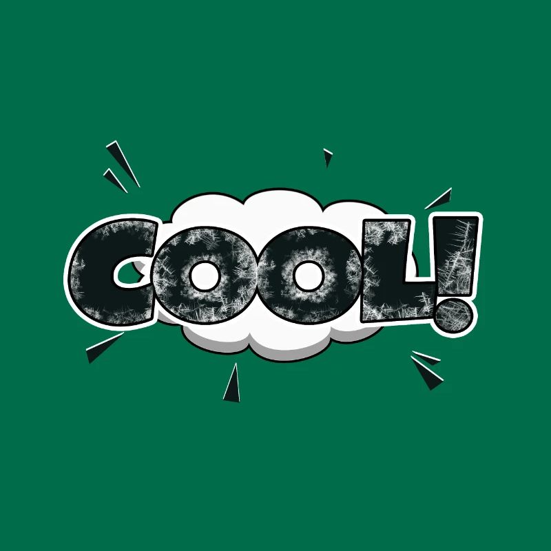 cool Comic Style Bubble Graffiti Lettering
