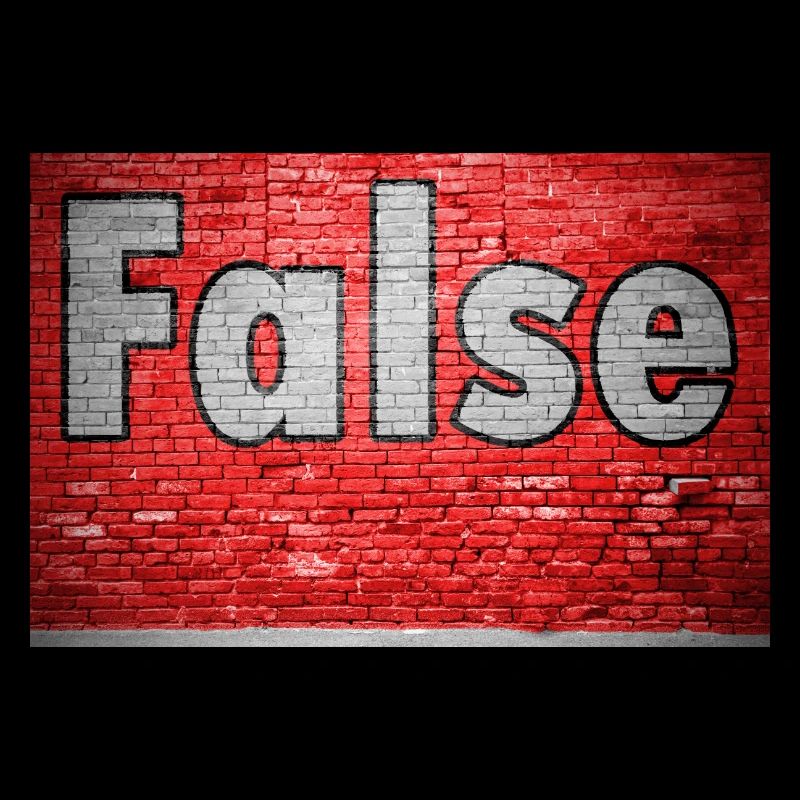 False Brick Wall Graffiti